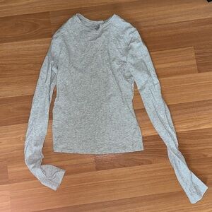 SKIMS grey long sleeve